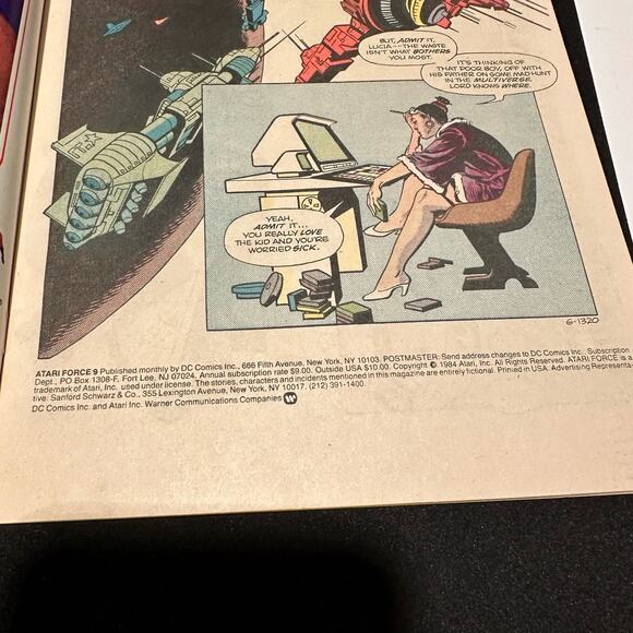 DC Comics ATARI FORCE 9 Shadows of the Past Comic Book Magazine - Picture 5 of 9